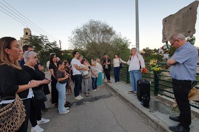 Sant Quirze homenatja les víctimes de les riuades
