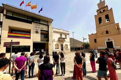 Sant Quirze reivindica la defensa de les persones lgbti+
