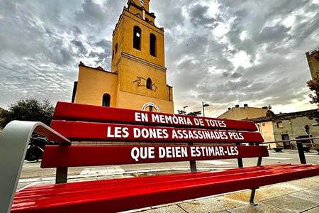 Banc vermell