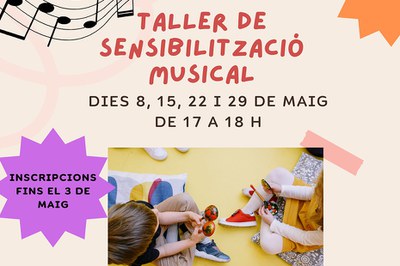Taller de sensibilització musical