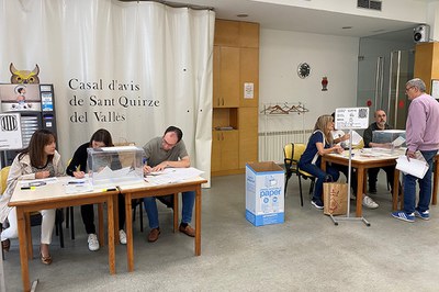 Un total de 15.394 santquirzencs i santquirzenques estan cridats diumenge a les urnes