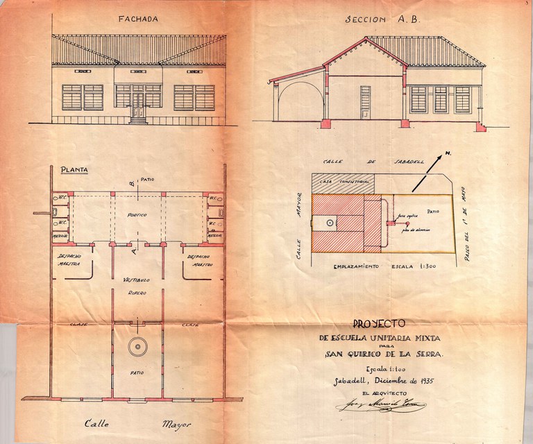 Plànols d'edificis públics