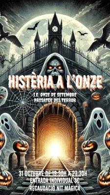 Passatge del Terror.  Institut Escola Onze de Setembre