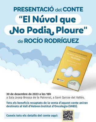 Presentació del conte "El núvol que no podia ploure" de Rocío Rodríguez
