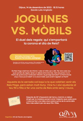 Xerrada- col·loqui  "Joguines vs mòbils"