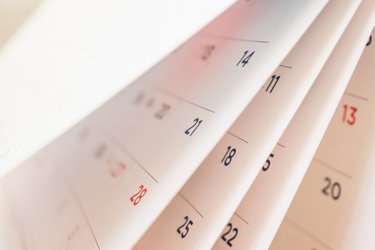 Calendari i actes