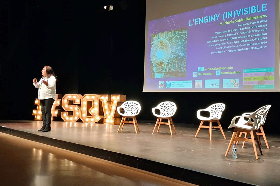 Jornada STEAM - Núria Salán "L'enginy (in)visible"