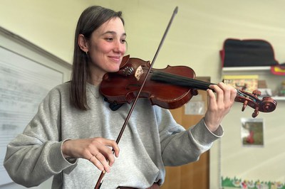 Mireia Vila (Violí, Petita Orquestra i Coordinació)