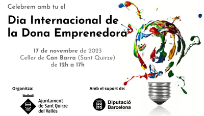 Celebrem juntes el Dia Internacional de la Dona Emprenedora