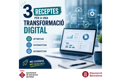 3 receptes per a una transformació digital a la teva mida: optimitzar, sistematitzar i automatitzar