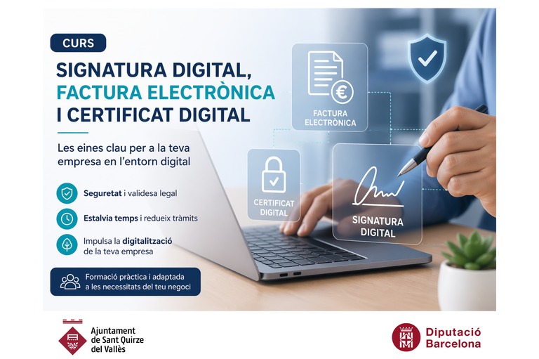 Capacita’t: utilització simple i eficient de certificat digital, signatura electrònica i factura electrònica.