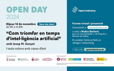 Open Day: com triomfar en temps d’intel·ligència artificial