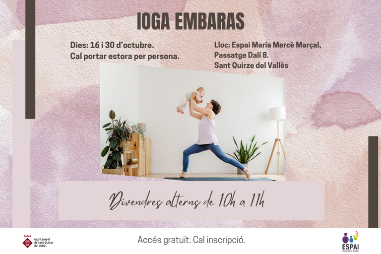 Ioga embaràs - Sessió 6 de novembre.