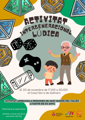 Activitat lúdica intergeneracional