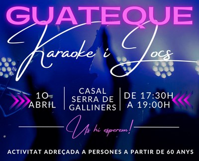 Karaoke, jocs i bingo