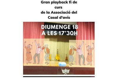 Playback fi de curs Associació Casal d'Avis