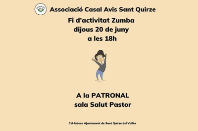 Fi activitat zumba Associació Casal d'Avis