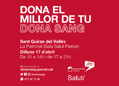 Jornada de donació de sang